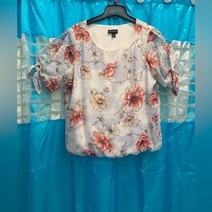 Floral Women's Blouson top